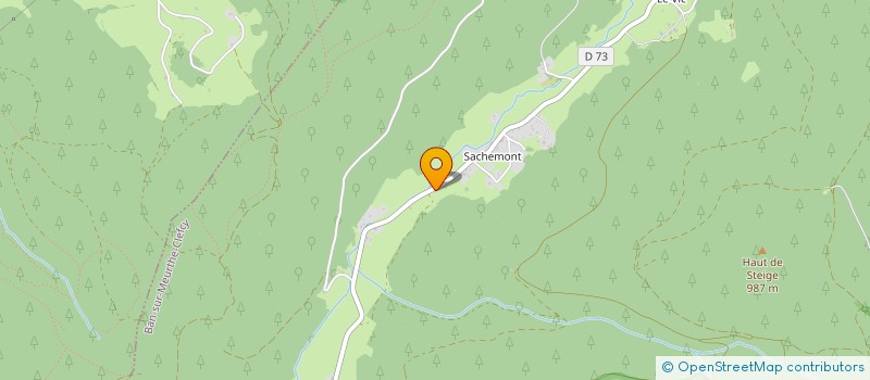 localisation de l'entreprise MADAME JACQUELINE SAINT-DIZIER  BAN-SUR-MEURTHE-CLEFCY