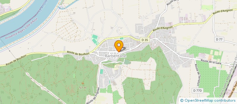 localisation de l'entreprise MADAME JACQUELINE SAIRE  BARBENTANE