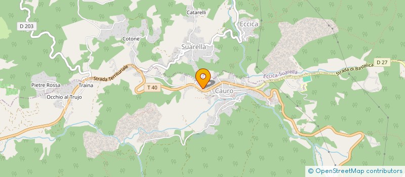 localisation de l'entreprise MADAME JACQUELINE SALINI à CAURO