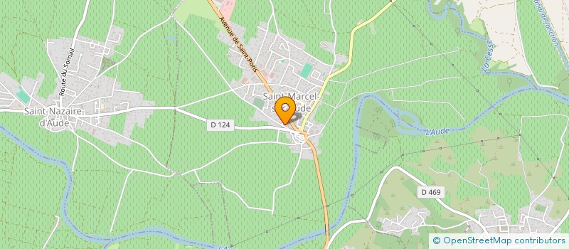 localisation de l'entreprise MADAME JACQUELINE SARDA  MARCORIGNAN