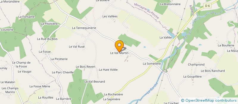 localisation de l'entreprise MADAME JACQUELINE SASSIER à SAINT-AGNAN-SUR-SARTHE