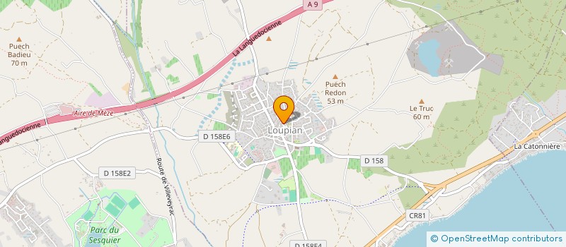 localisation de l'entreprise MADAME JACQUELINE SCALESSE  LOUPIAN