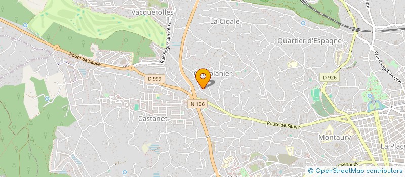 localisation de l'entreprise MADAME JACQUELINE SEGURA à NIMES