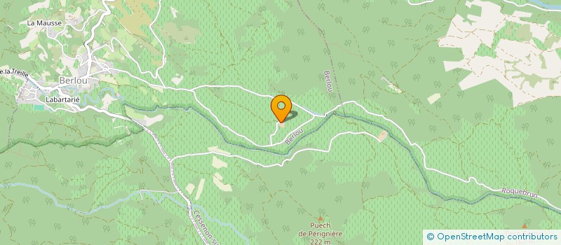 localisation de l'entreprise MADAME JACQUELINE SENEGAS  BABEAU-BOULDOUX