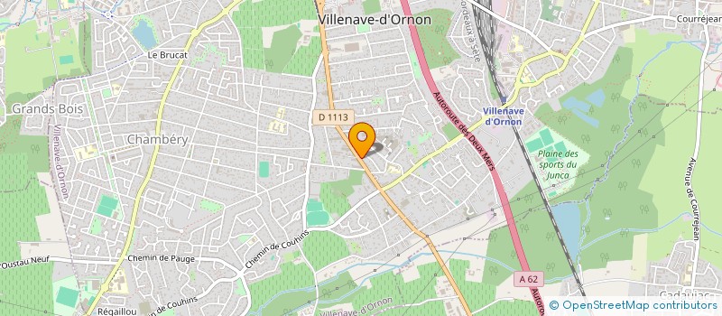 localisation de l'entreprise MADAME JACQUELINE SERVAIS à VILLENAVE-D'ORNON