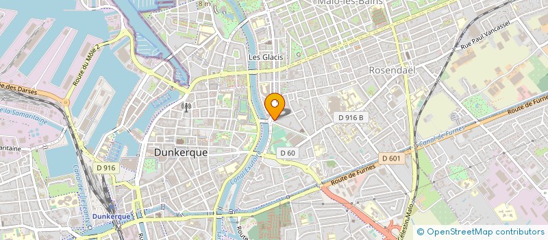 localisation de l'entreprise MADAME JACQUELINE SHRIVES à DUNKERQUE