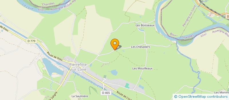 localisation de l'entreprise MADAME JACQUELINE SIBILLE  PIERREFITTE-SUR-LOIRE