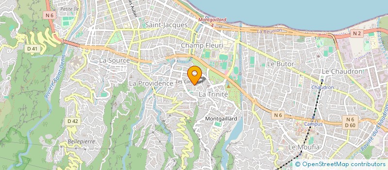 localisation de l'entreprise MADAME JACQUELINE SOOPRAMAYA  SAINT-ETIENNE