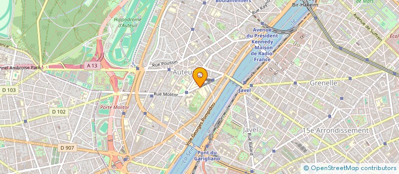 localisation de l'entreprise MADAME JACQUELINE SORDET  PARIS