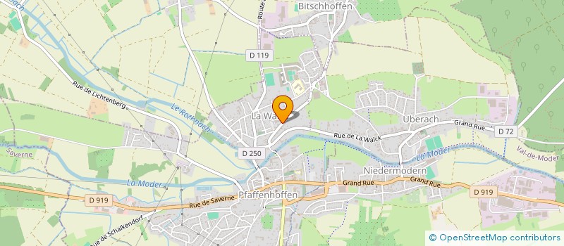 localisation de l'entreprise MADAME JACQUELINE STIERER  VAL-DE-MODER