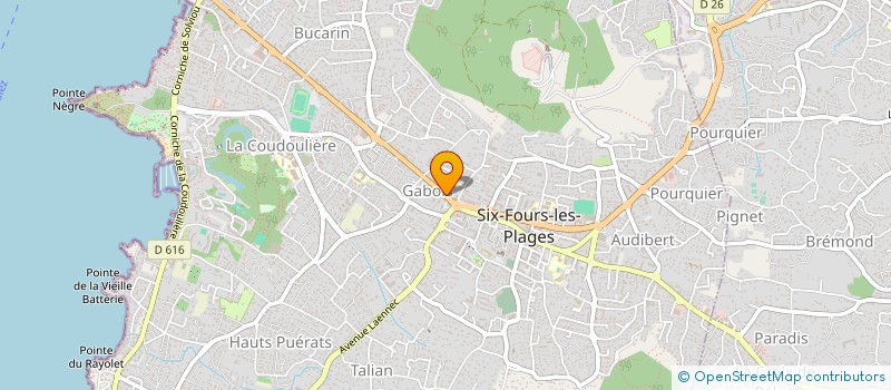 localisation de l'entreprise MADAME JACQUELINE TASSIN à SIX FOURS LES PLAGES