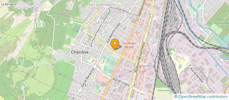 localisation de l'entreprise MADAME JACQUELINE THIZEAU à CHENOVE