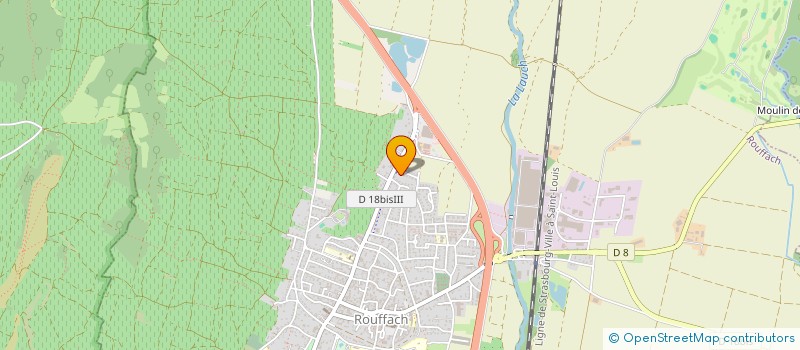 localisation de l'entreprise MADAME JACQUELINE THOMA  ROUFFACH