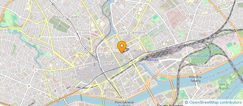localisation de l'entreprise MADAME JACQUELINE THOMAS  NANTES