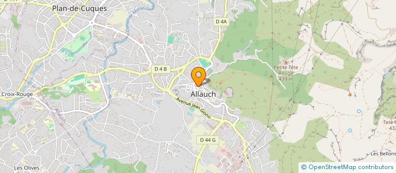 localisation de l'entreprise MADAME JACQUELINE TOMBI  ALLAUCH