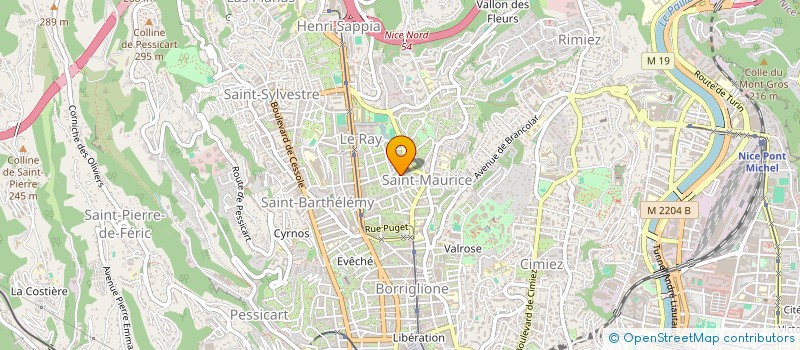 localisation de l'entreprise MADAME JACQUELINE TORDJMAN  NICE