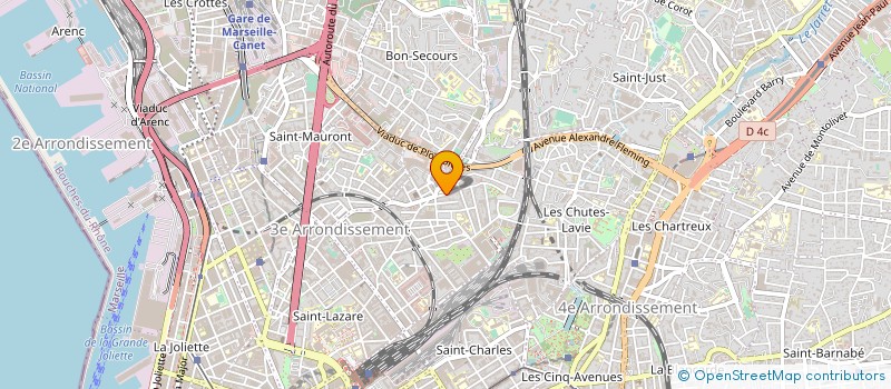 localisation de l'entreprise MADAME JACQUELINE TORRES à MARSEILLE