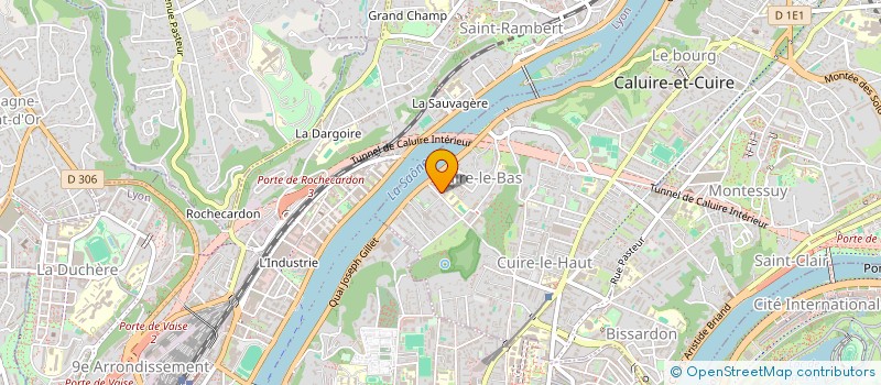 localisation de l'entreprise MADAME JACQUELINE TRIBOLLET  CALUIRE-ET-CUIRE