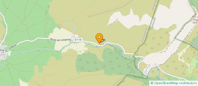 localisation de l'entreprise MADAME JACQUELINE TRUFFY  LAGRASSE