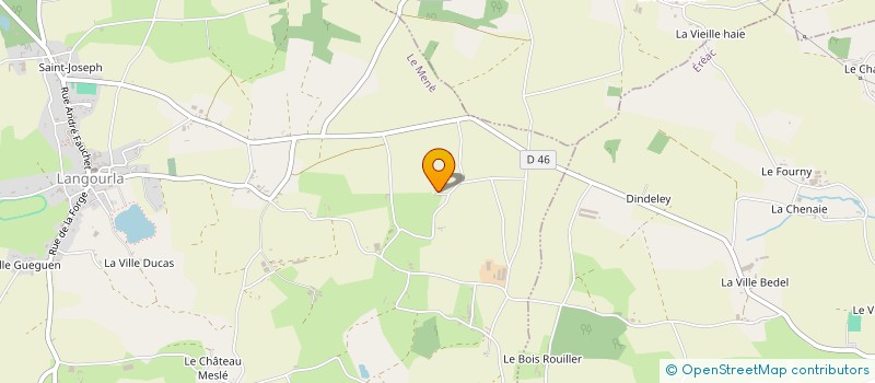 localisation de l'entreprise MADAME JACQUELINE TURNER à LE MENE