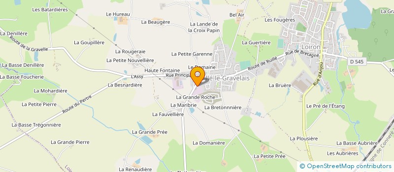 localisation de l'entreprise MADAME JACQUELINE TURPIN à LOIRON-RUILLE