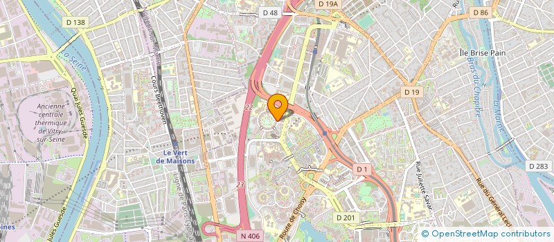 localisation de l'entreprise MADAME JACQUELINE UZAN à CRETEIL