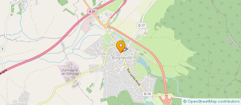 localisation de l'entreprise MADAME JACQUELINE VALADE  BULGNEVILLE