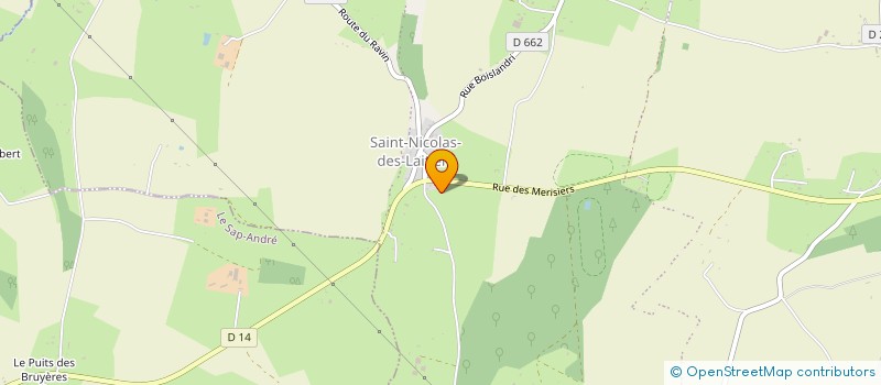 localisation de l'entreprise MADAME JACQUELINE VALLEE à LA FERTE-EN-OUCHE