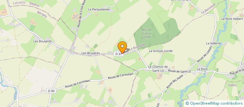 localisation de l'entreprise MADAME JACQUELINE VASKOVIC  LA BAZOQUE