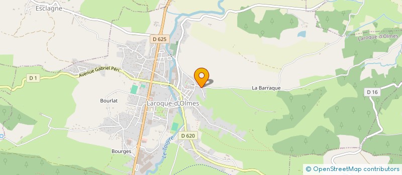 localisation de l'entreprise MADAME JACQUELINE VERNIES à LAROQUE-D'OLMES