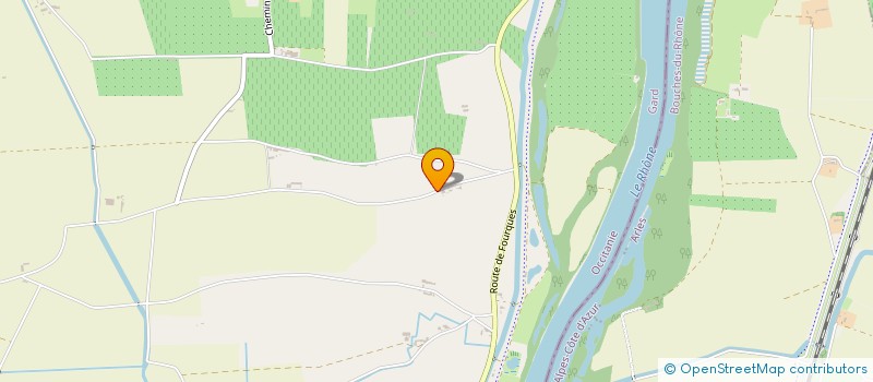 localisation de l'entreprise MADAME JACQUELINE VIDAL  JONQUIERES-SAINT-VINCENT