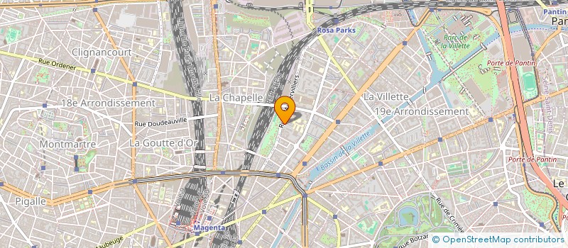 localisation de l'entreprise MADAME JACQUELINE VIRUEGA  PARIS