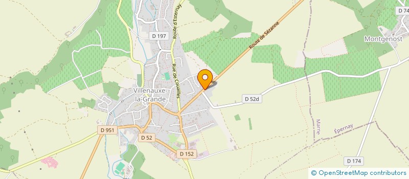 localisation de l'entreprise MADAME JACQUELINE VITOT à VILLENAUXE-LA-GRANDE
