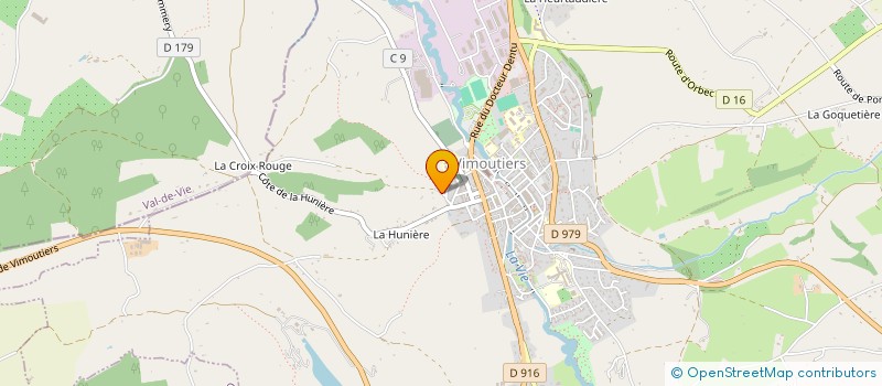 localisation de l'entreprise MADAME JACQUELINE VOYER à CROUTTES