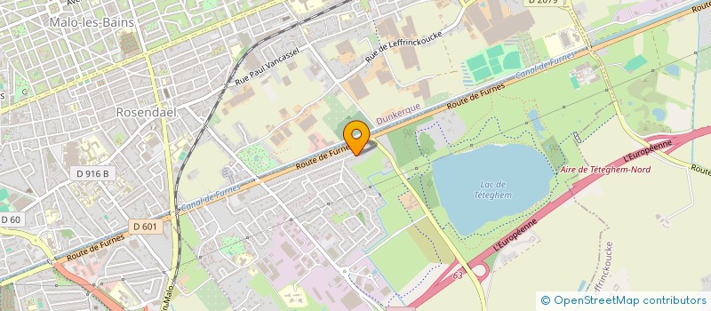 localisation de l'entreprise MADAME JACQUELINE WARLOP  TETEGHEM-COUDEKERQUE-VILLAGE