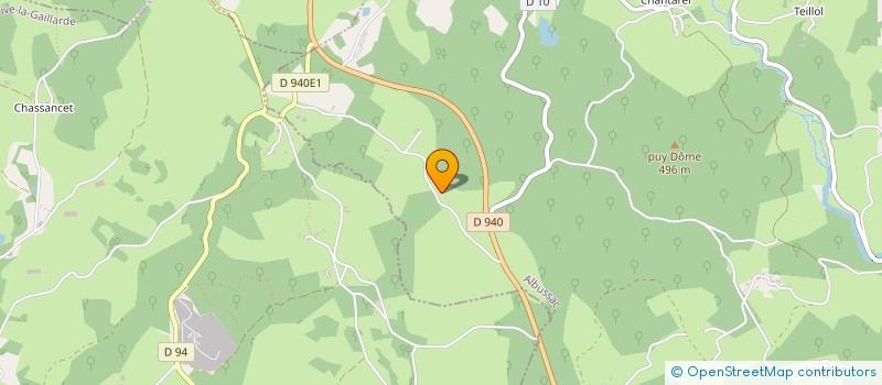 localisation de l'entreprise MADAME JACQUELINE WYTZELL  ALBUSSAC