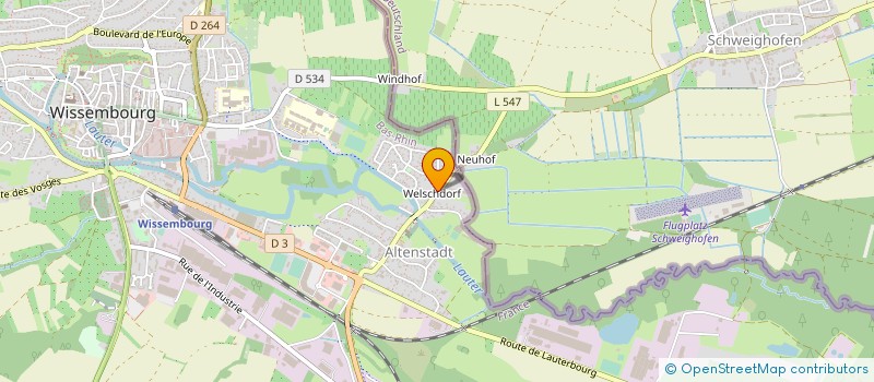 localisation de l'entreprise MADAME JACQUELINE ZIMMERMANN  ROTT