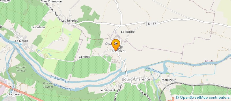 localisation de l'entreprise MADAME JACQUELINE ZINS à BOURG-CHARENTE