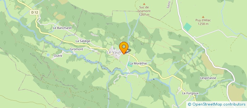 localisation de l'entreprise MADAME JACQUELINE ZOZAYA à MOUSSAGES