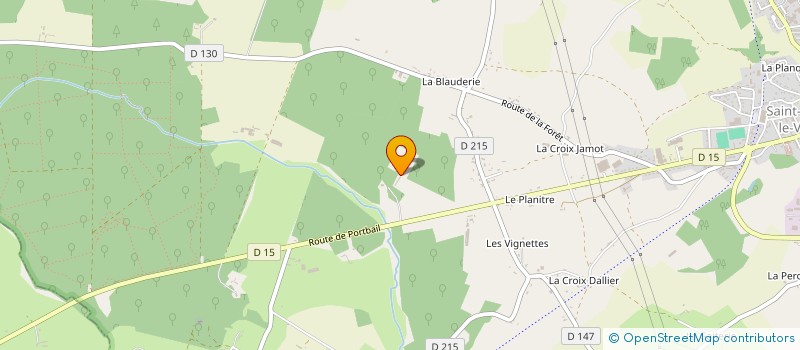 localisation de l'entreprise MADAME JACQUELYN TODD  SAINT-SAUVEUR-LE-VICOMTE