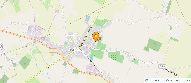 localisation de l'entreprise MADAME JACQUIE BIKENE  EPAIGNES