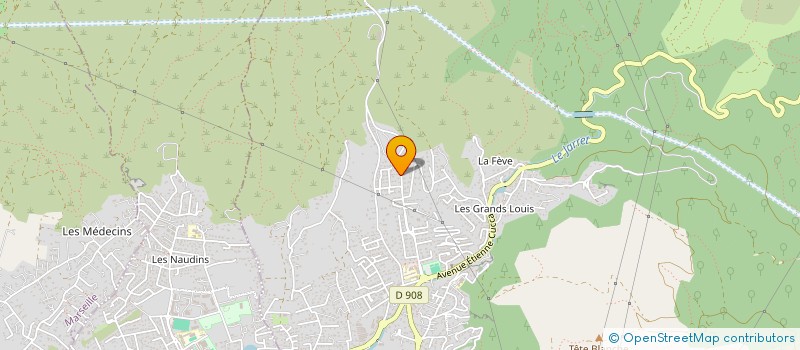 localisation de l'entreprise MADAME JACQUINE LE HUCHE  ALLAUCH