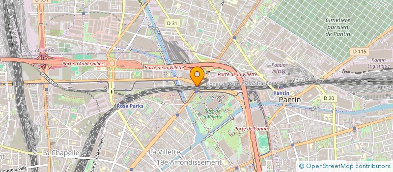 localisation de l'entreprise MADAME JADA JABES  PARIS