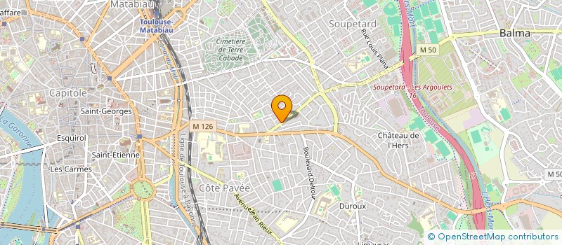 localisation de l'entreprise MADAME JADE ALALOUF  TOULOUSE