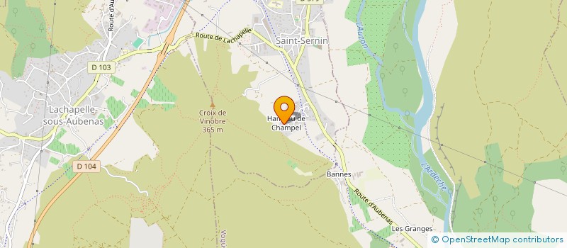 localisation de l'entreprise MADAME JADE ALLARD  SAINT-SERNIN