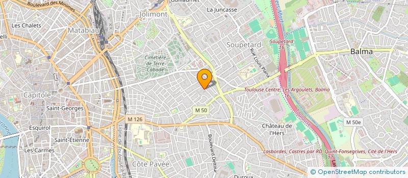 localisation de l'entreprise MADAME JADE AMIEL à TOULOUSE