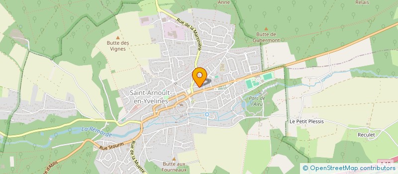 localisation de l'entreprise MADAME JADE AROULNADANE  SAINT-ARNOULT-EN-YVELINES