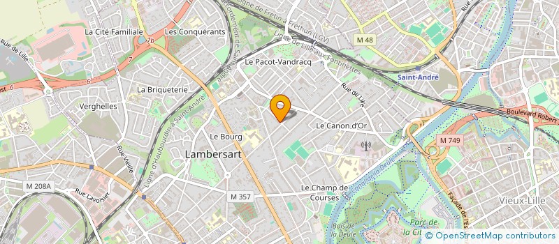 localisation de l'entreprise MADAME JADE BEAUGRAND  LAMBERSART