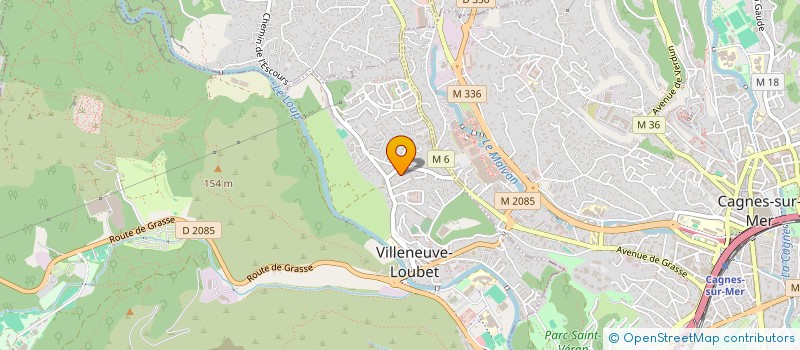 localisation de l'entreprise MADAME JADE BELLONE  VILLENEUVE-LOUBET