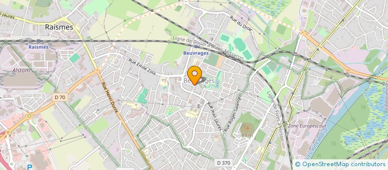 localisation de l'entreprise MADAME JADE BENICHOU à BEUVRAGES